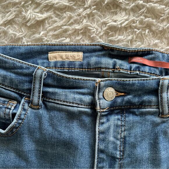 Pilcro High-Rise Denim Leggings Medium Wash Size 31 - Picture 5 of 10